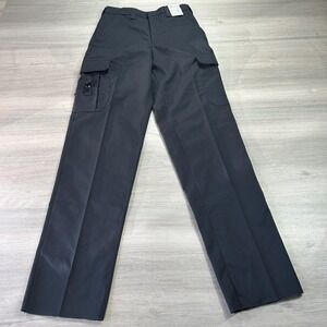 NEW Horace Small Pants Mens 30 Blue Cargo First Call Uniform Unhemmed HS28500